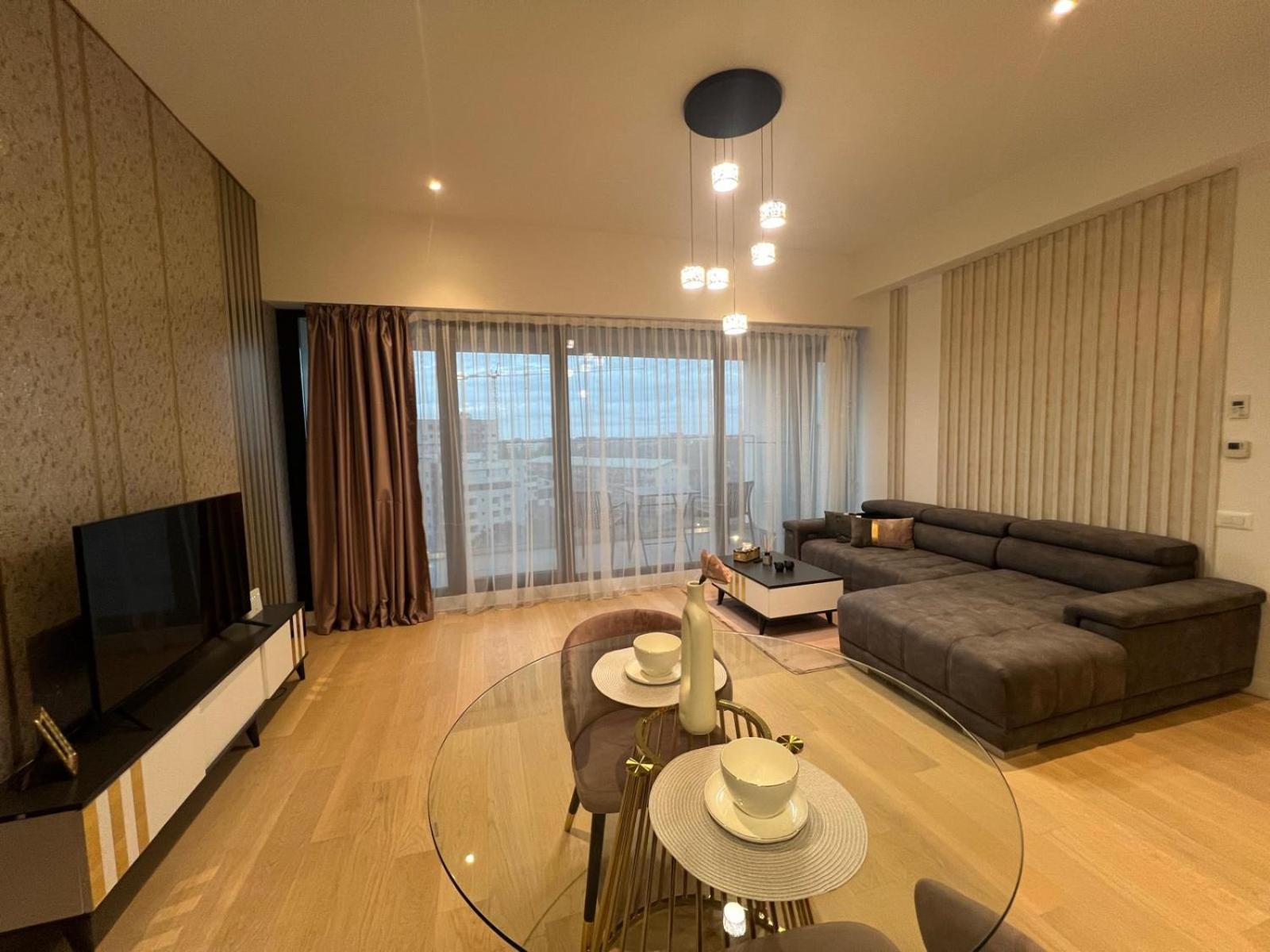 One Verdi Luxury Apartments ブカレスト 部屋 写真